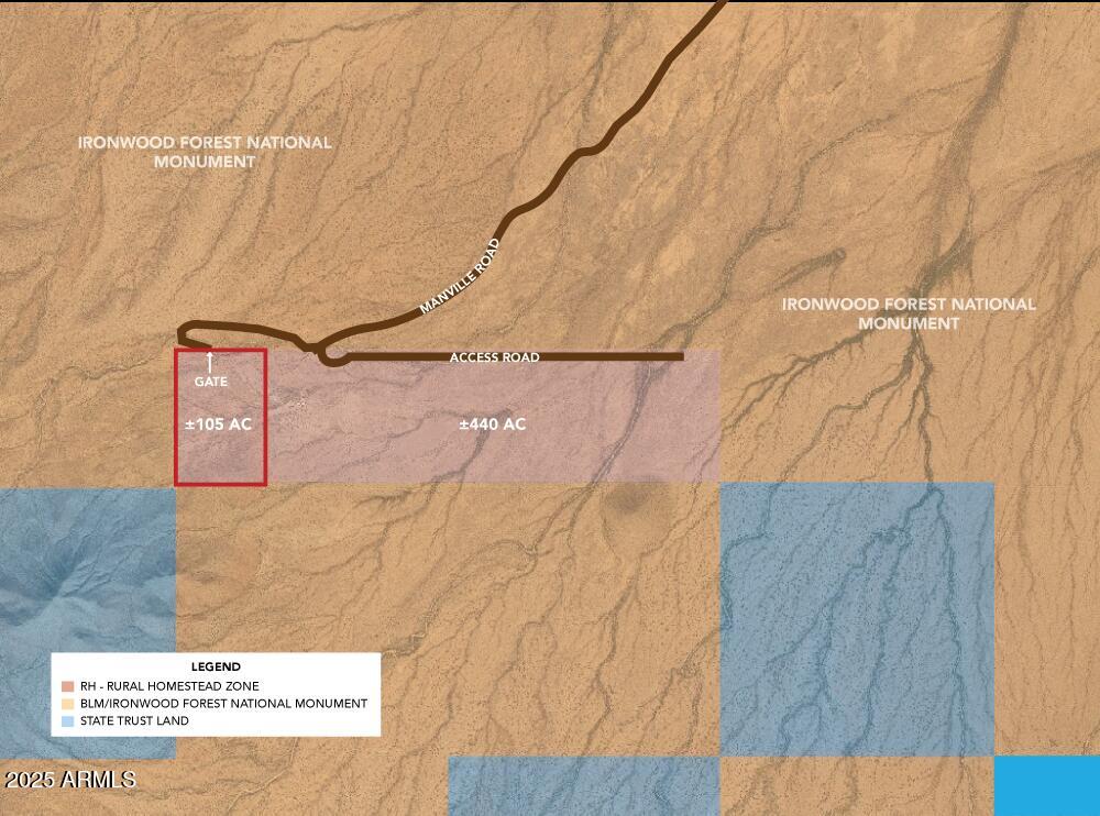 105acres W Manville Road -, Marana, AZ 85653 — Photo 1 of 16