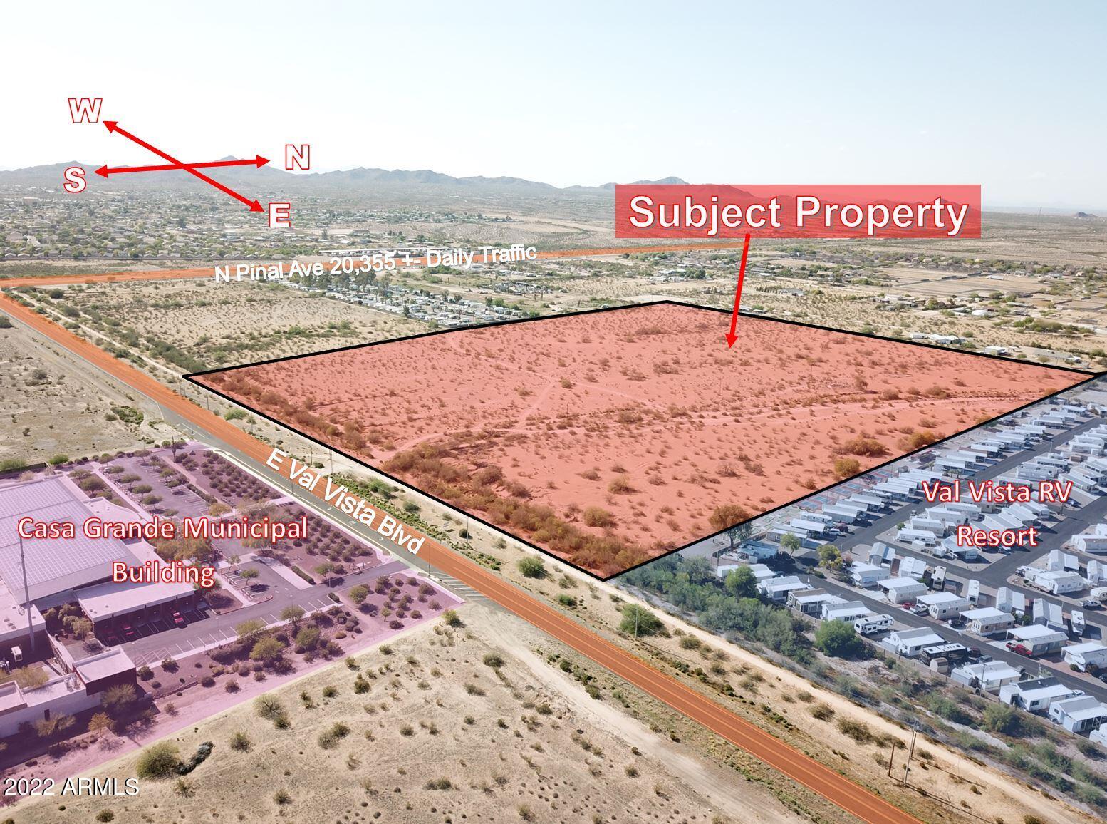 East of Val Vista Blvd & N Pinal Ave -, Casa Grande, AZ 85122 — Photo 1 of 5