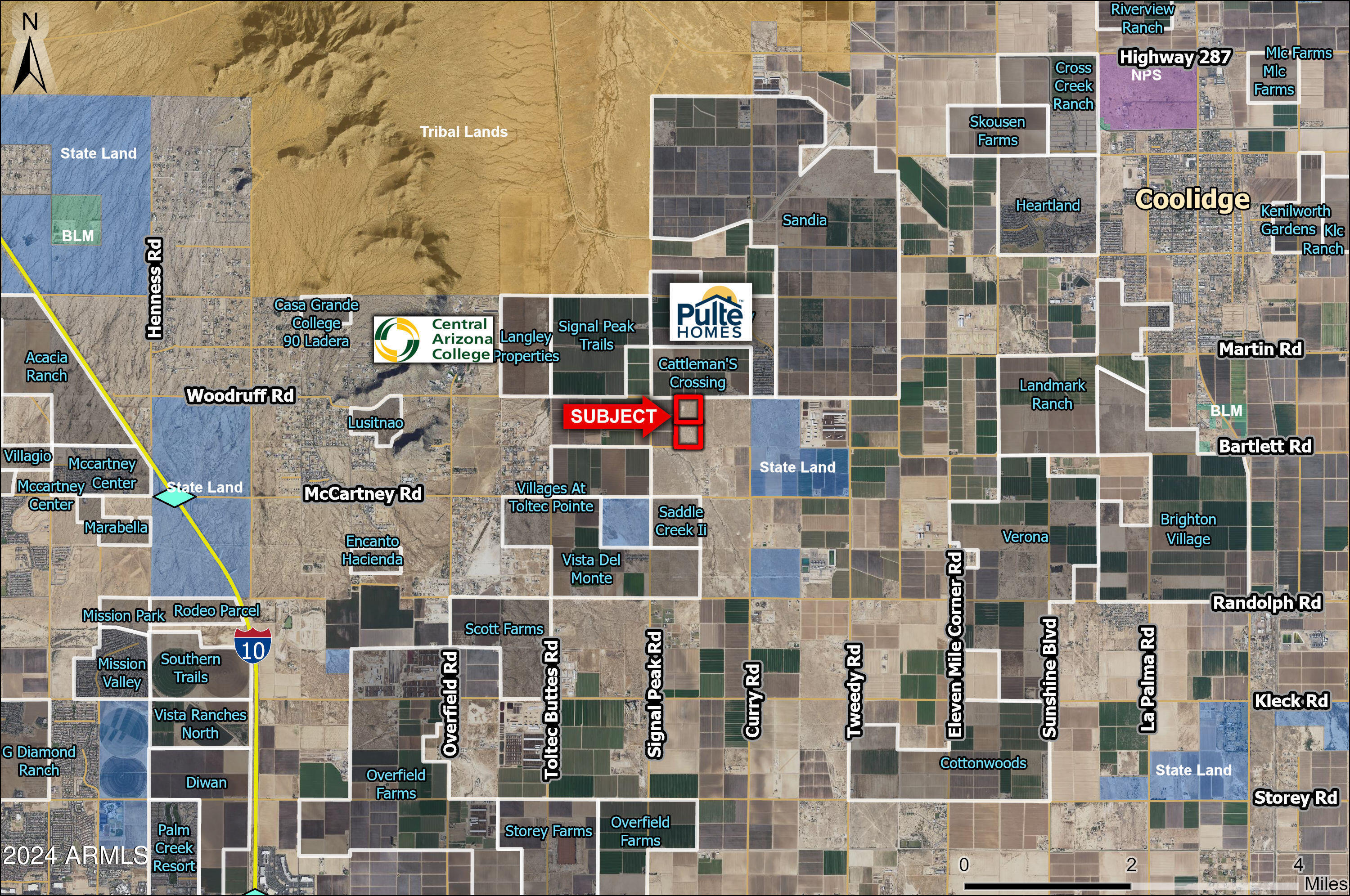 0000 W Woodruff Road -, Coolidge, AZ 85128 — Photo 1 of 3