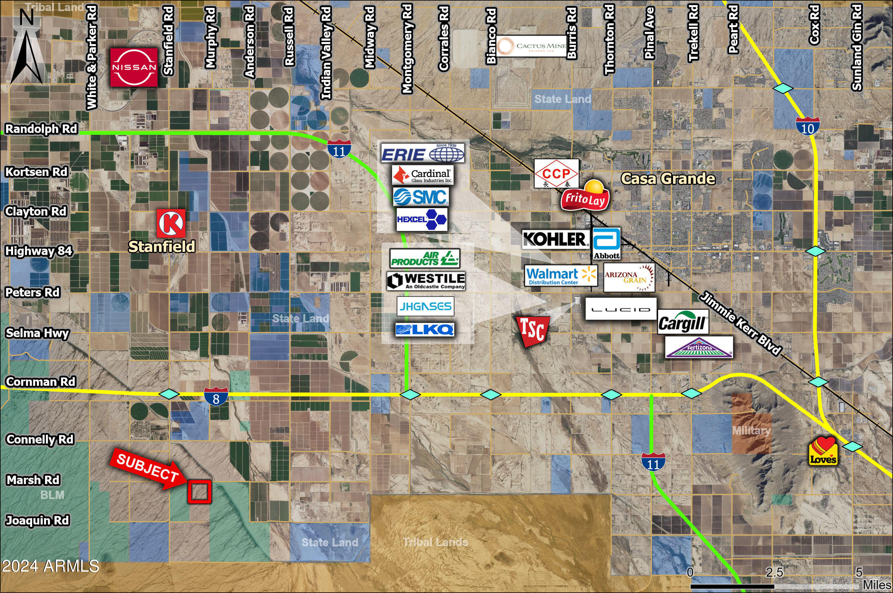 0 E Stanfield Road -, Stanfield, AZ 85172 — Photo 1 of 3