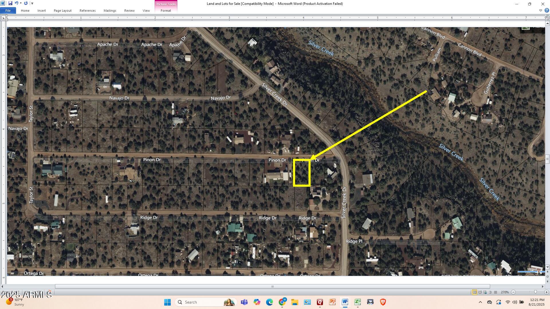 8465 E PINON Drive -, Show Low, AZ 85901 — Photo 1 of 3