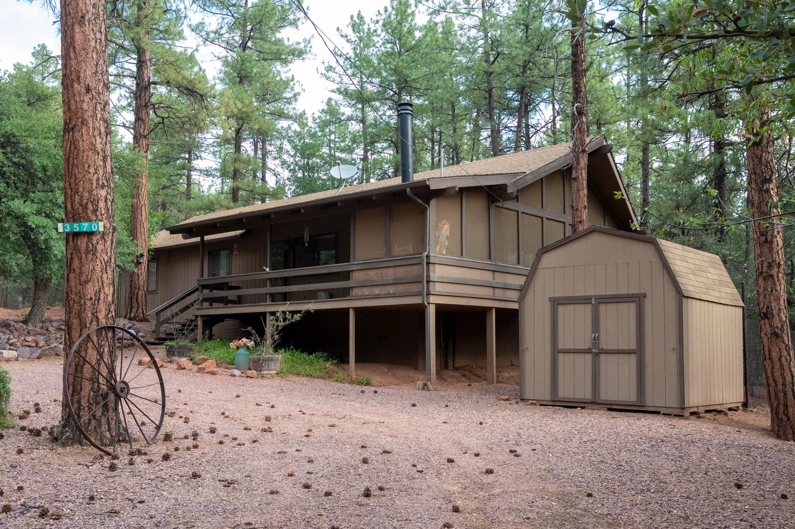 3570 N Pine View Drive, Pine, AZ 85544 — Photo 1 of 34