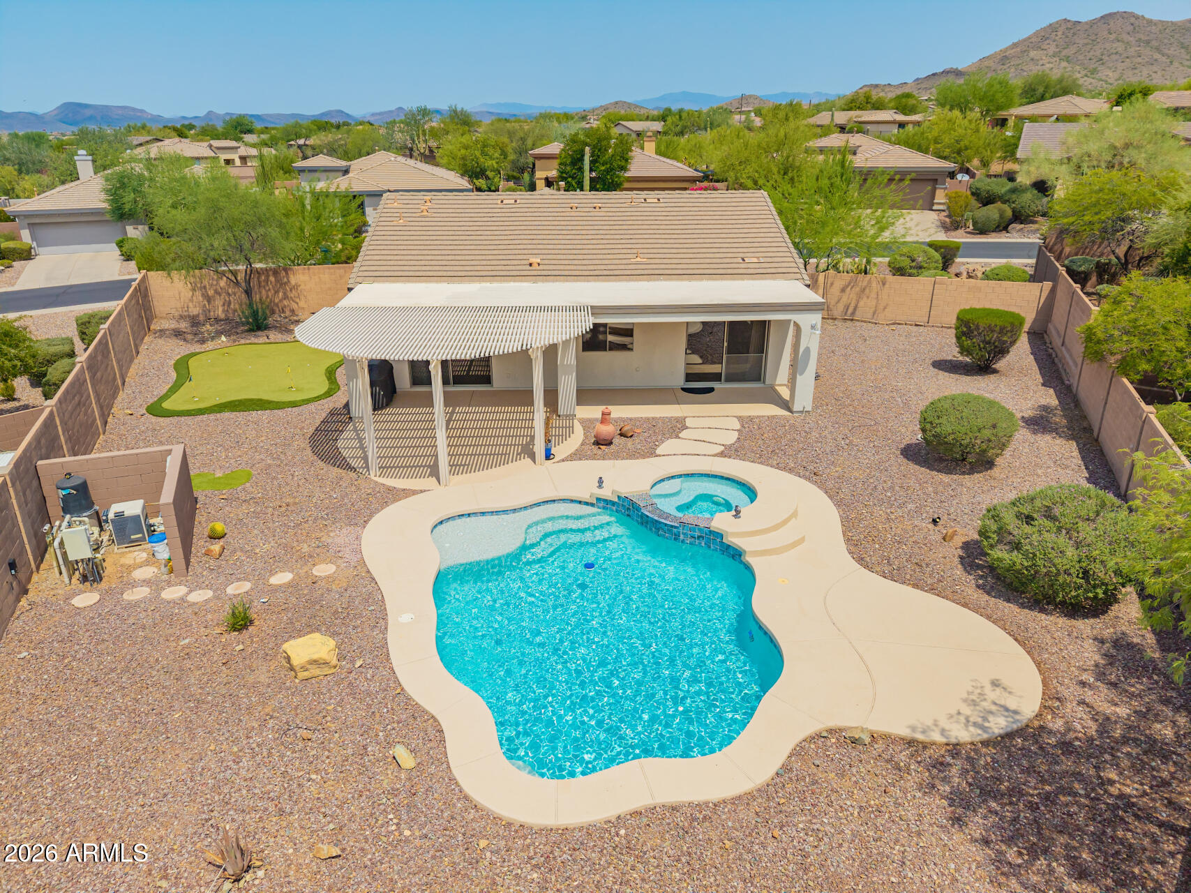2361 W TURTLE HILL Court, Anthem, AZ 85086 — Photo 1 of 65