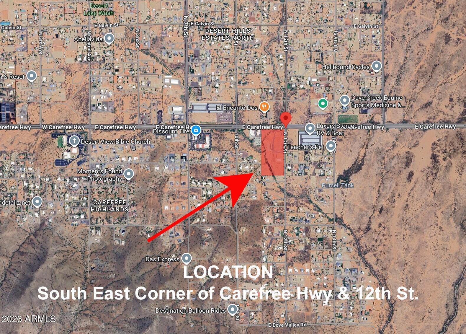 34406 N 12TH Street 0, Phoenix, AZ 85085 — Photo 1 of 11