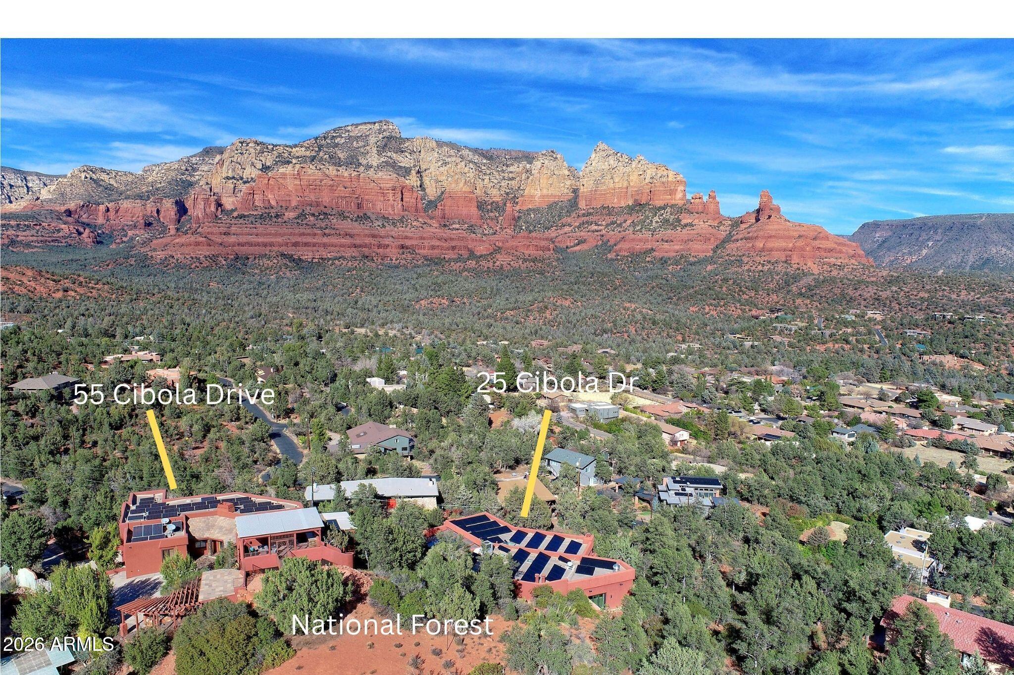 25 & 55 Cibola Drive, Sedona, AZ 86336 — Photo 1 of 41