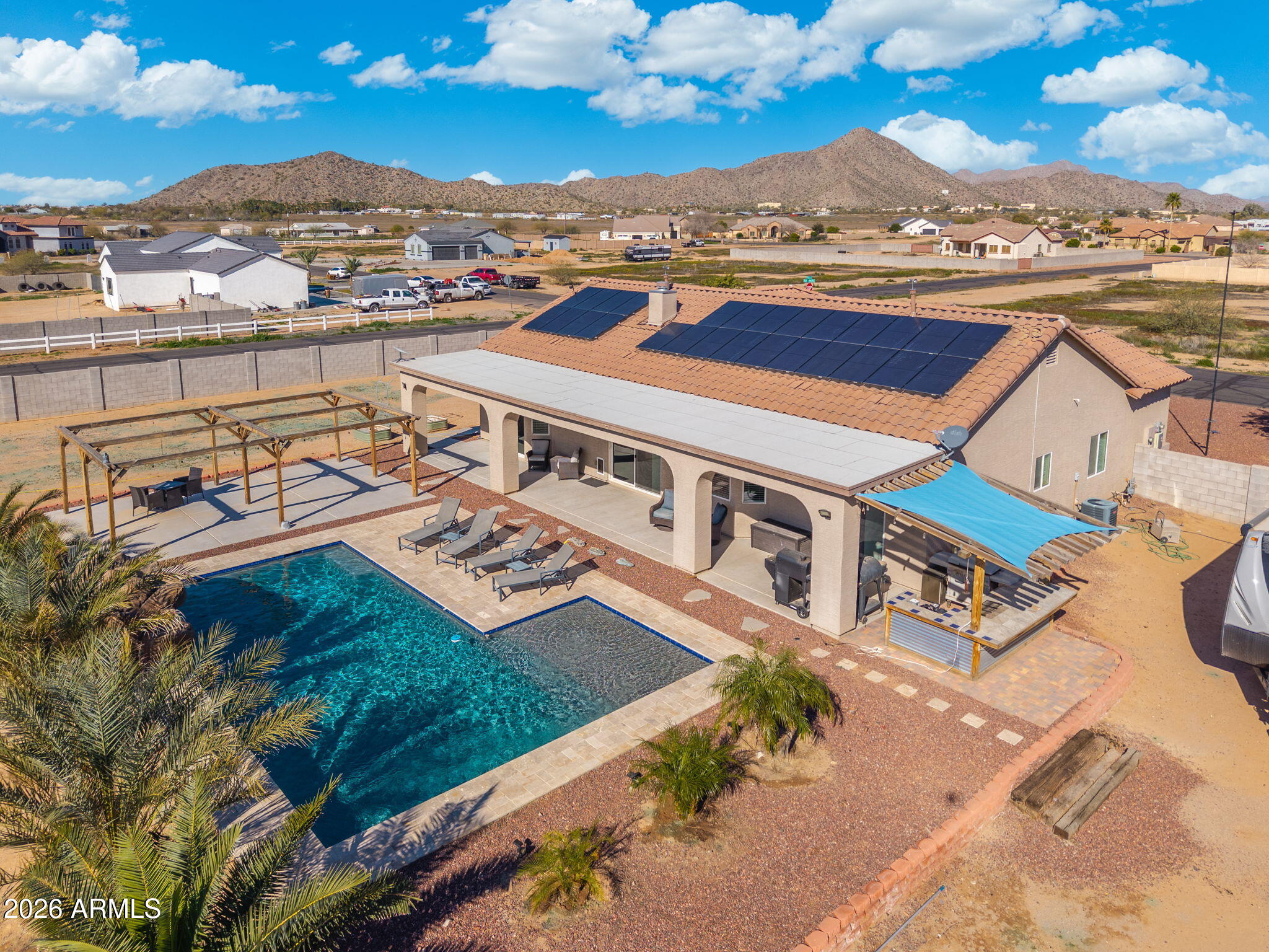 6953 W QUARTER HORSE Run, Coolidge, AZ 85128 — Photo 1 of 44