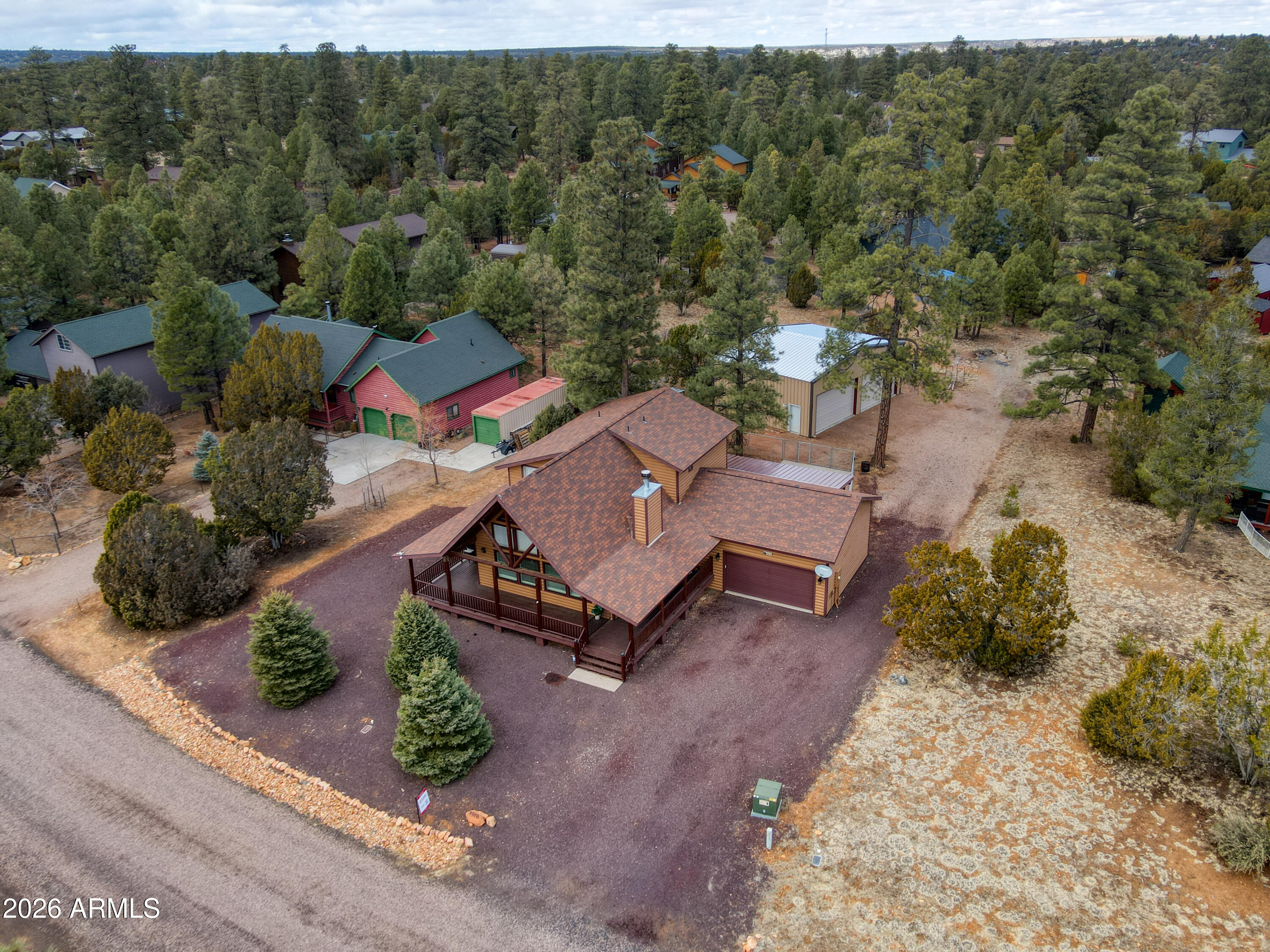 2010 CHRISTMAS PINE Road, Overgaard, AZ 85933 — Photo 1 of 27