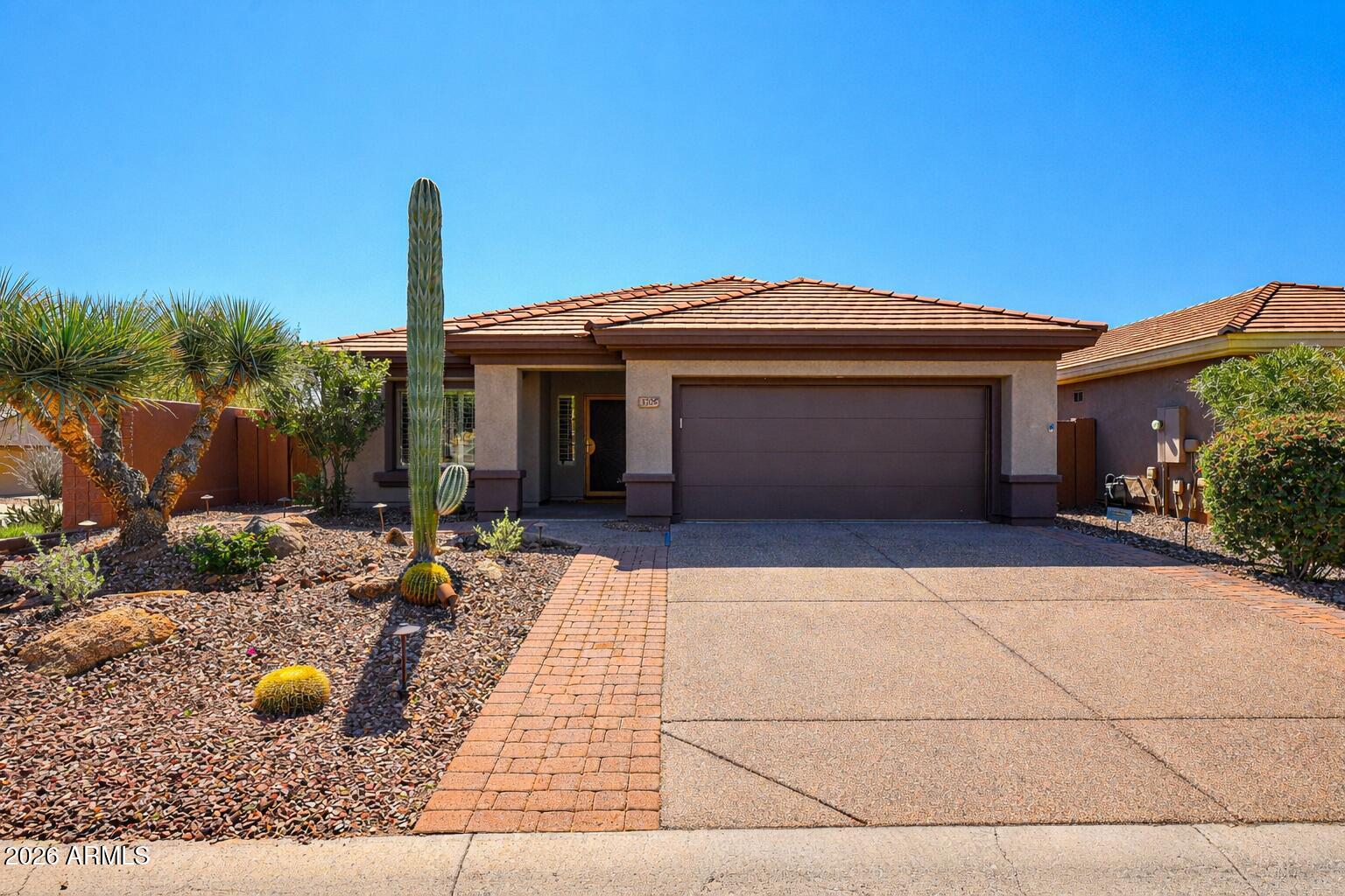 1705 W TURTLE HILL Drive, Anthem, AZ 85086 — Photo 1 of 41