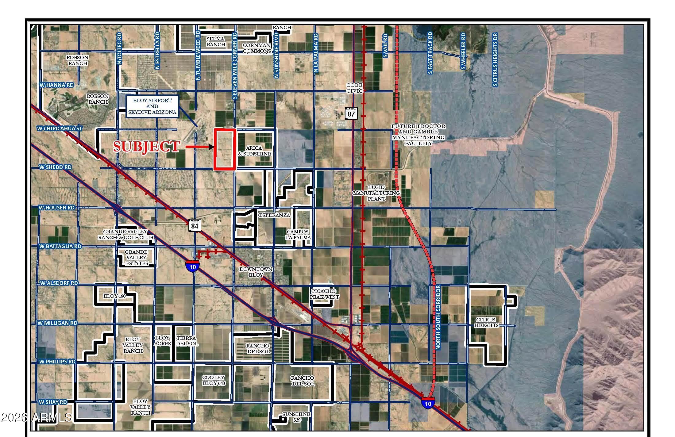 0 N Eleven Mile Corner Road -, Eloy, AZ 85131 — Photo 1 of 3