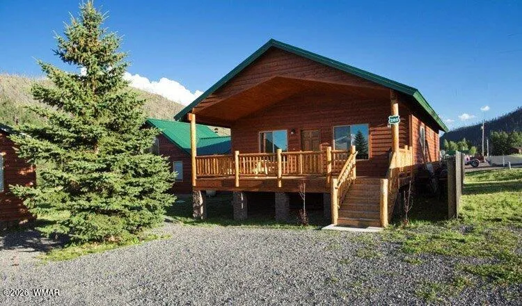 Cabin 285 Main Street, Greer, AZ 85927 — Photo 1 of 18