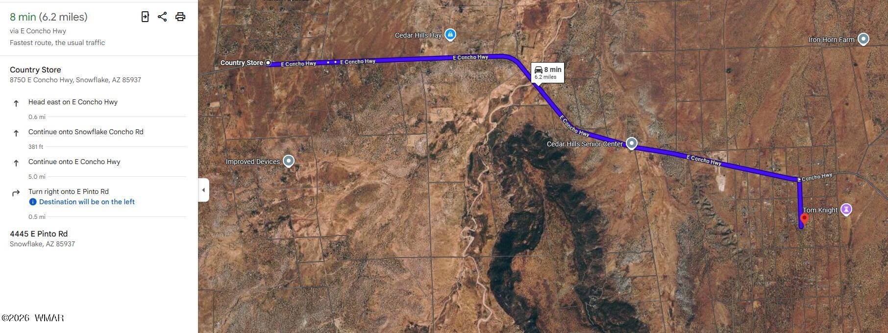 4445 E Pinto Road, Snowflake, AZ 85937