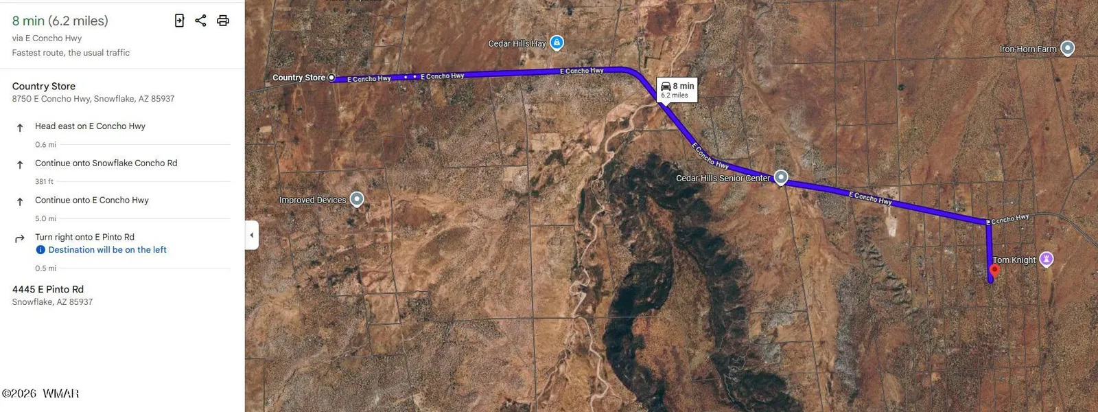 4445 E Pinto Road, Snowflake, AZ 85937 — Photo 1 of 4