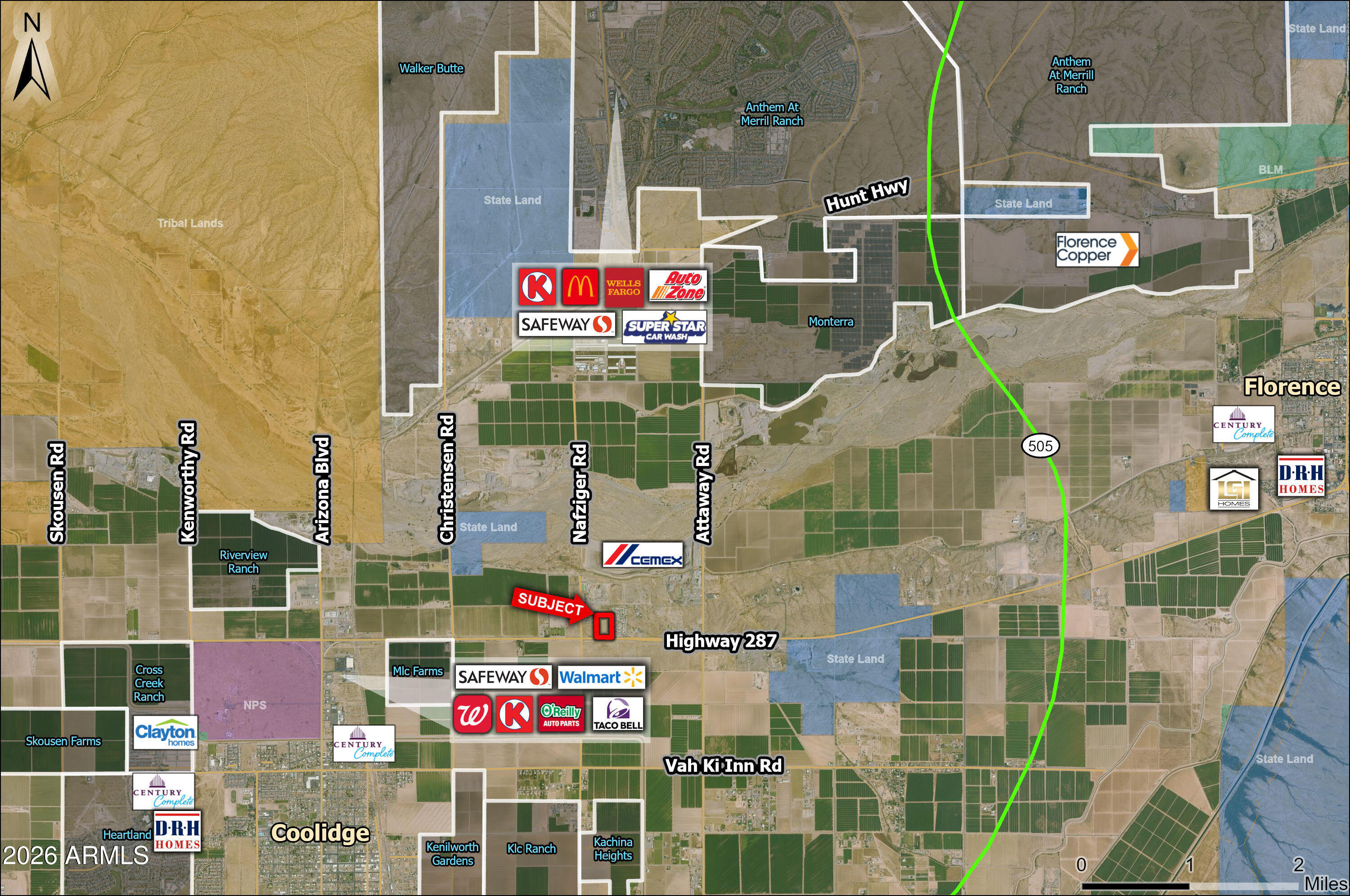 0 W Highway 287 -, Coolidge, AZ 85128 — Photo 1 of 3