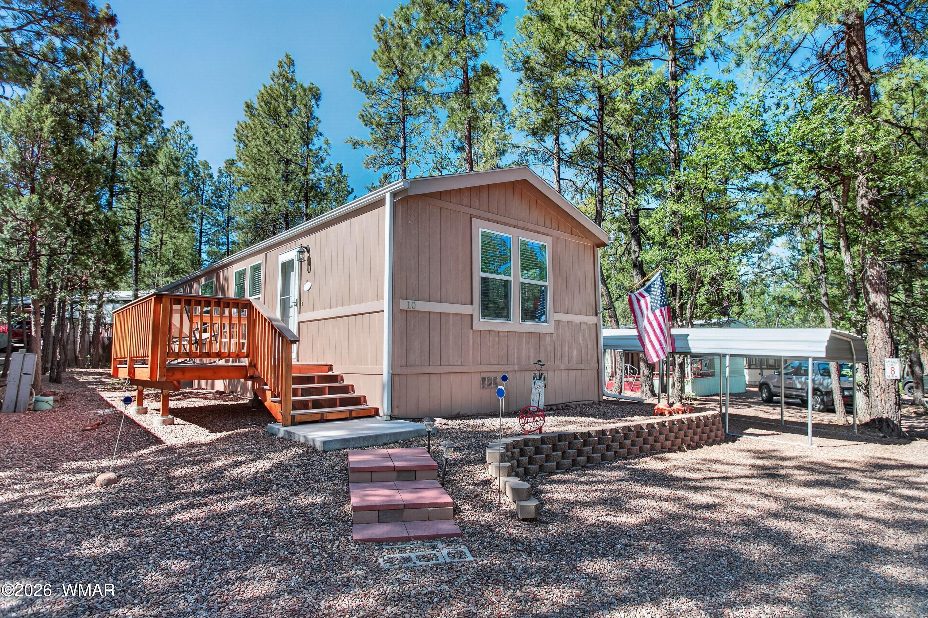 3489 Rainbow Lake Drive, Space 10 #10, Lakeside, AZ 85929 — Photo 1 of 16