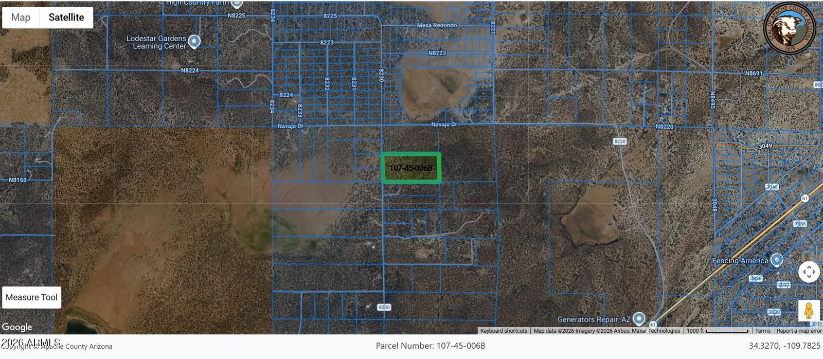 N8333 N Co Rd 8230 -, Concho, AZ 85924 — Photo 1 of 3